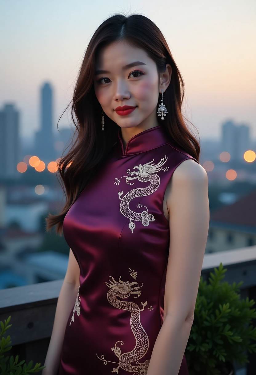 长街灯火海报